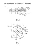 STACKED OPTICAL GLASS LENS ARRAY, STACKED LENS MODULE AND MANUFACTURING METHOD THEREOF diagram and image