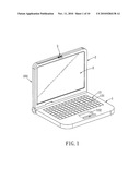 Display Module Having a Mountable and Removable Display Panel, Electronic Device Having the Display Module, and Assembly of a Computing Device and a Display Casing diagram and image