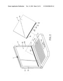 Display Module Having a Mountable and Removable Display Panel, Electronic Device Having the Display Module, and Assembly of a Computing Device and a Display Casing diagram and image