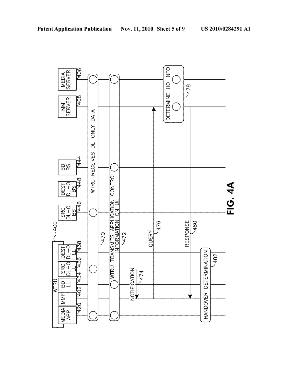 MOBILITY MANAGEMENT WITH DOWNLINK-ONLY WIRELESS NETWORKS - diagram, schematic, and image 06