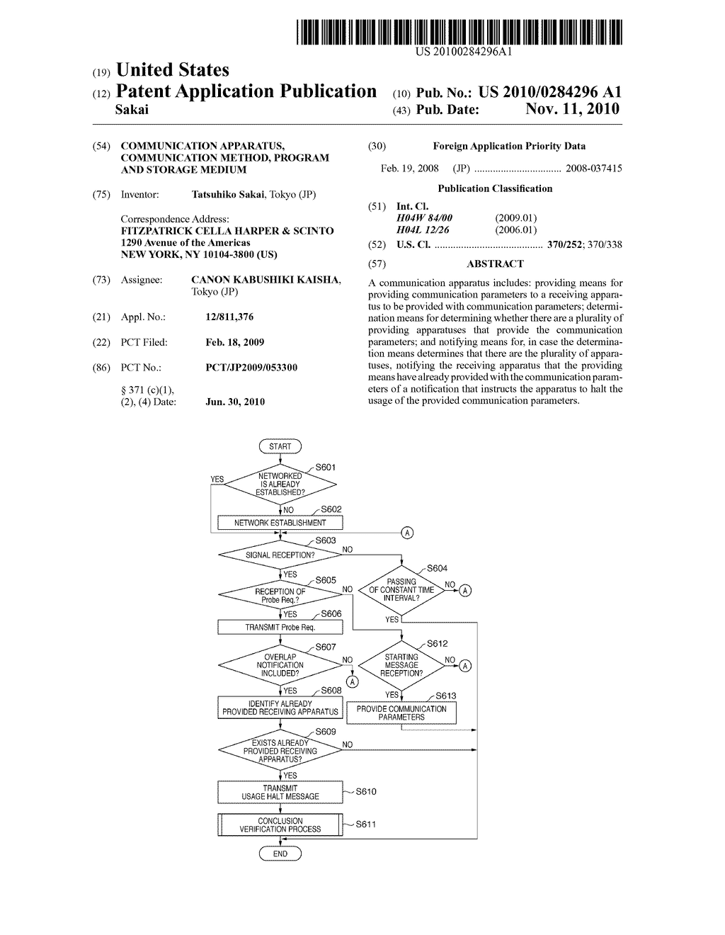 COMMUNICATION APPARATUS, COMMUNICATION METHOD, PROGRAM AND STORAGE MEDIUM - diagram, schematic, and image 01