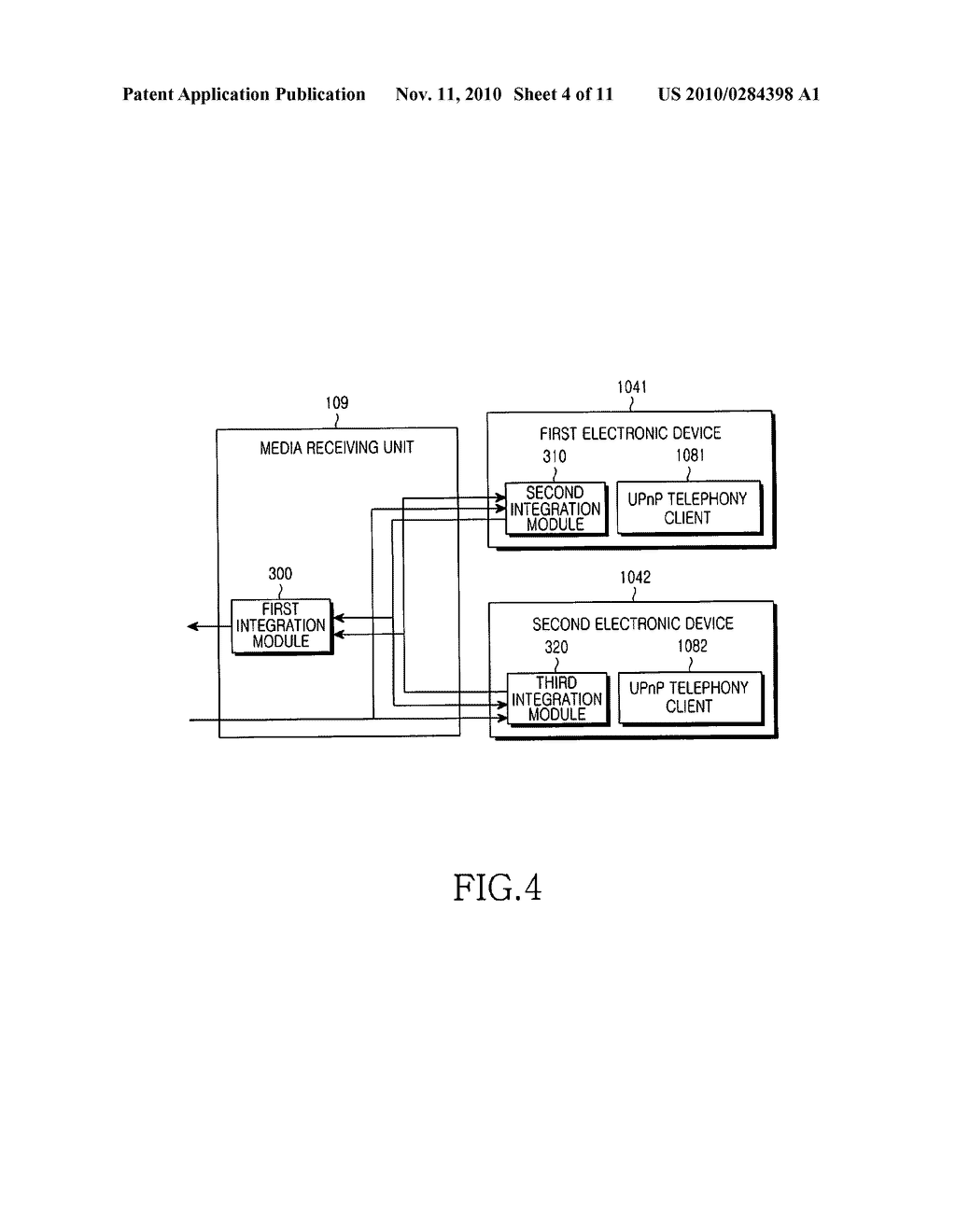 SYSTEM AND METHOD FOR PROVIDING PHONE RELATED SERVICES TO DEVICES USING UPnP ON A HOME NETWORK - diagram, schematic, and image 05