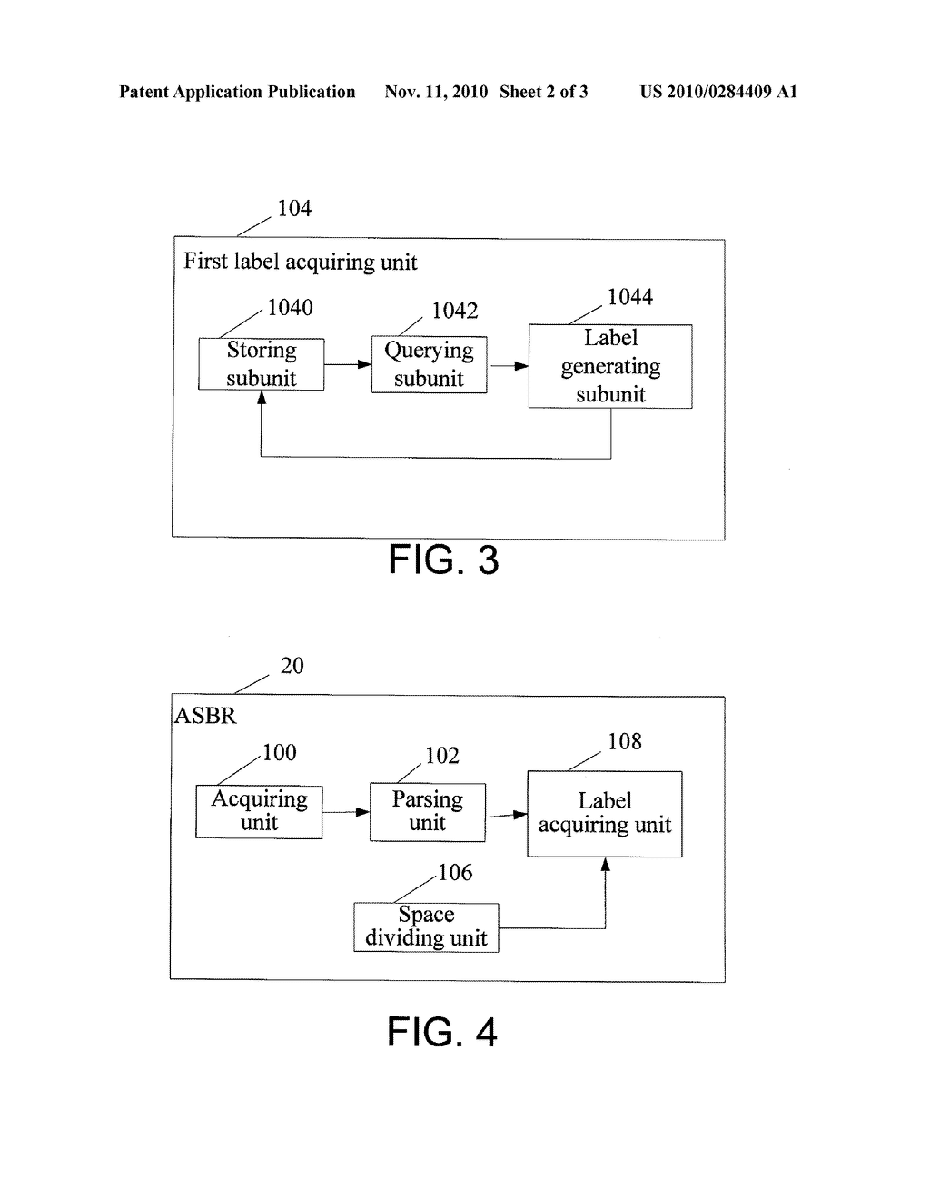 AUTONOMOUS SYSTEM BOUNDARY ROUTER DEVICE, AND METHOD FOR ACQUIRING VIRTUAL PRIVATE NETWORK LABEL - diagram, schematic, and image 03