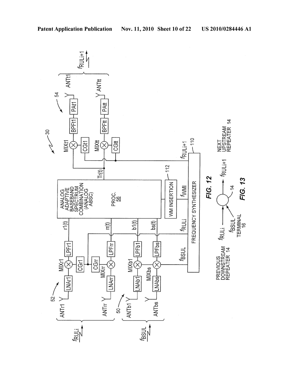 Method and Apparatus for MIMO Repeater Chains in a Wireless Communication Network - diagram, schematic, and image 11