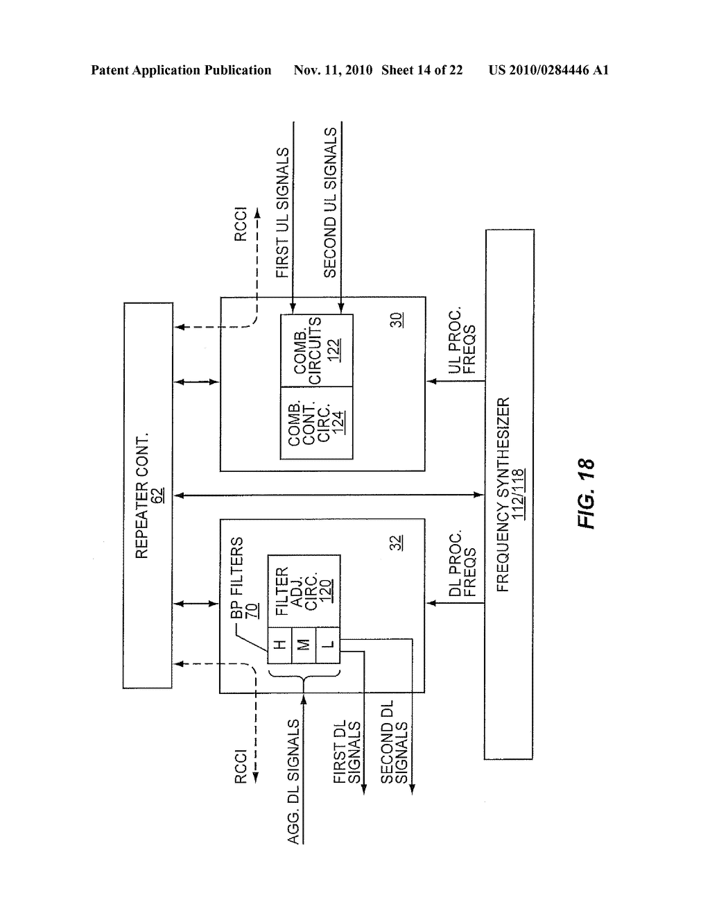 Method and Apparatus for MIMO Repeater Chains in a Wireless Communication Network - diagram, schematic, and image 15