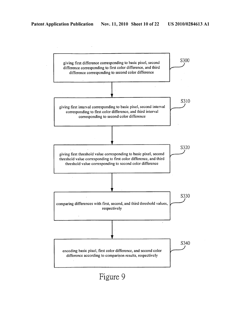 Method for image processing with encoding selection - diagram, schematic, and image 11