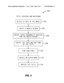 TEETH LOCATING AND WHITENING IN A DIGITAL IMAGE diagram and image