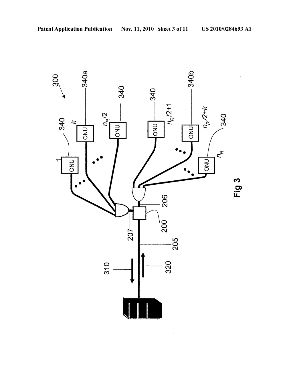 ENHANCED SMF PASSIVE OPTICAL NETWORKS USING POLARIZATION BEAMFORMING - diagram, schematic, and image 04