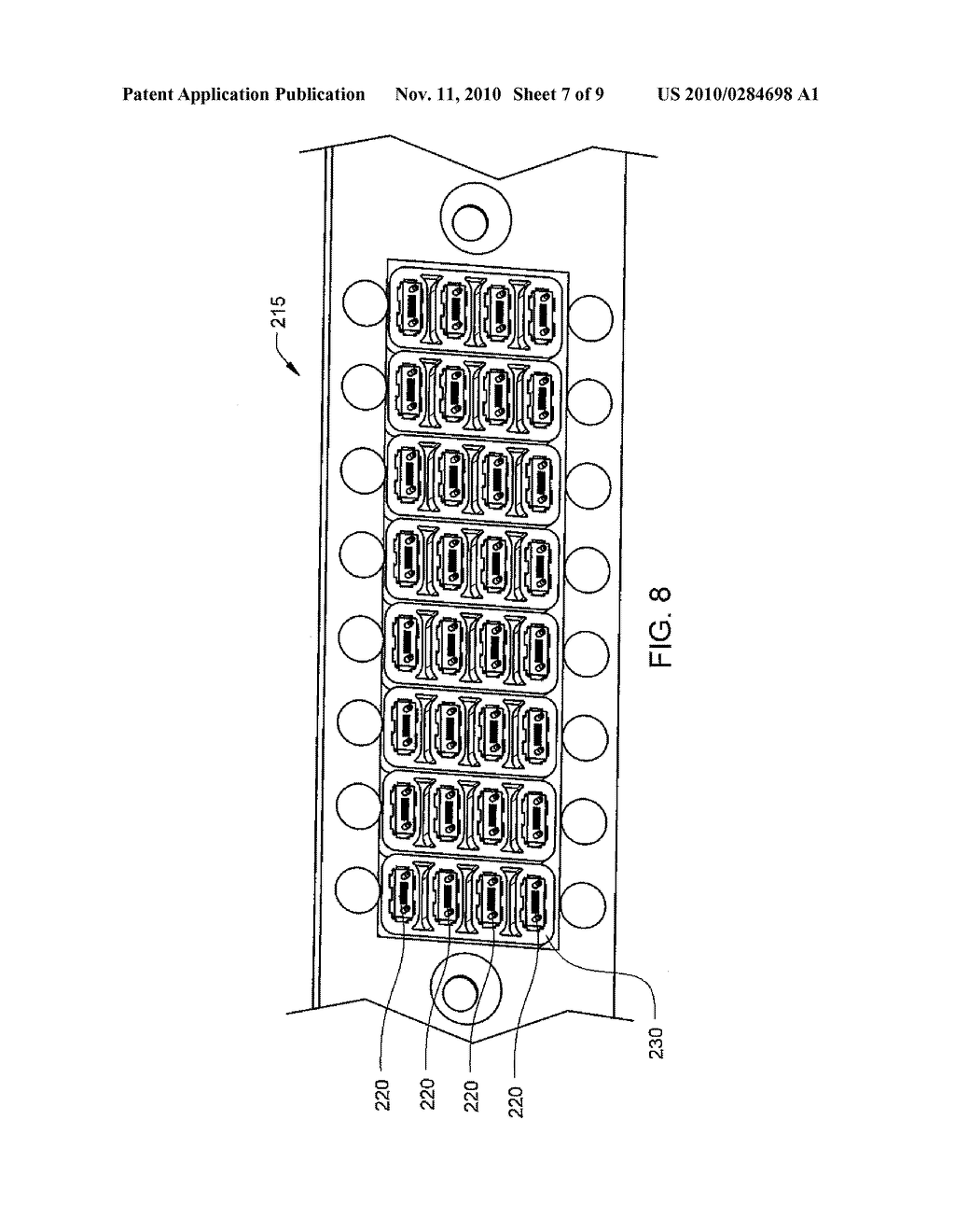 TRANSCEIVER SYSTEM ON A CARD FOR SIMULTANEOUSLY TRANSMITTING AND RECEIVING INFORMATION AT A RATE EQUAL TO OR GREATER THAN APPROXIMATELY ONE TERABIT PER SECOND - diagram, schematic, and image 08