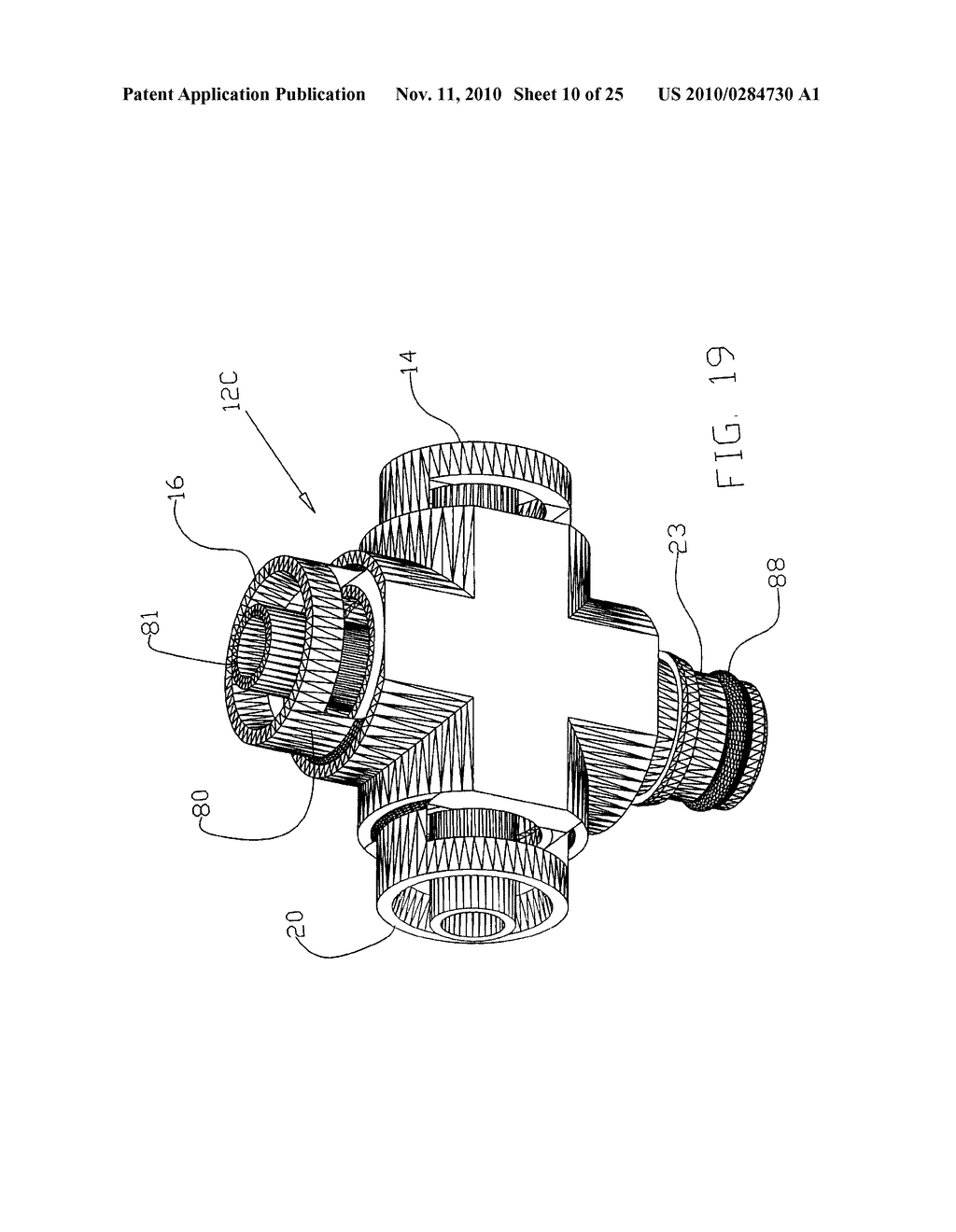 Multiple Port Snap Swivel Coupling and Kit - diagram, schematic, and image 11