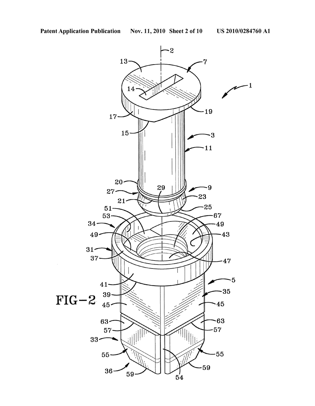 FASTENER FOR ATTACHING METAL PARTS - diagram, schematic, and image 03