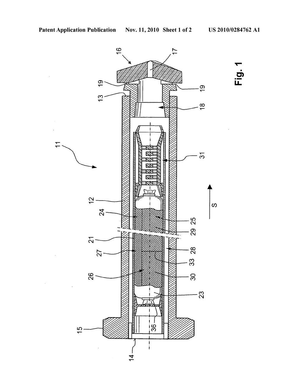 Self-drilling fastening element - diagram, schematic, and image 02