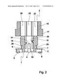 ENGAGEMENT UNIT FOR ATTACHING AND FOR ENGAGING A THREADED BOLT diagram and image