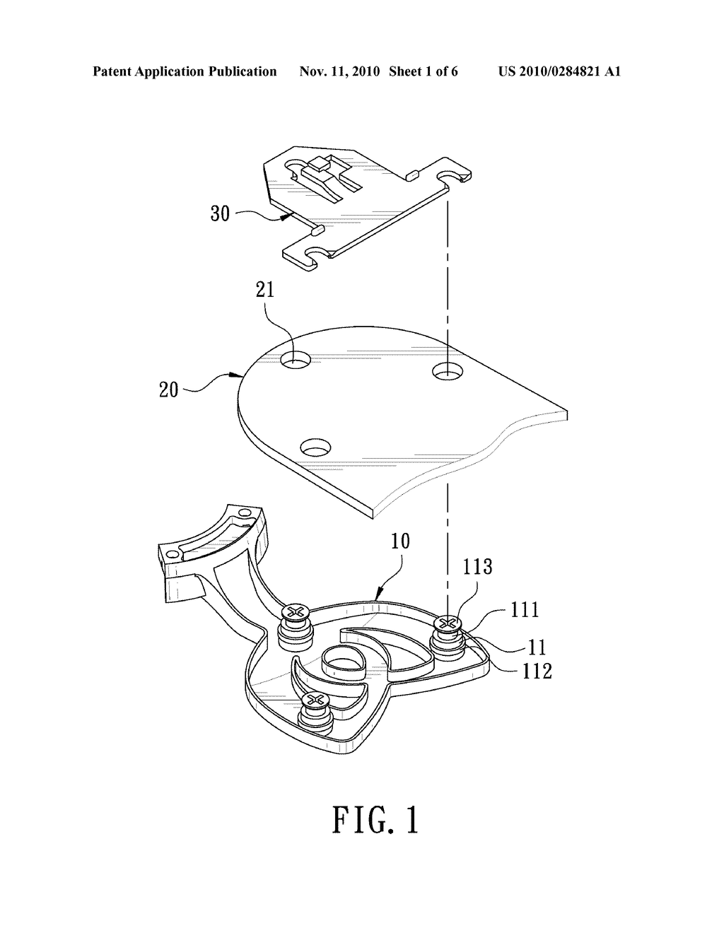 LOCKING PLATE FAST FASTENING CEILING FAN BLADES - diagram, schematic, and image 02