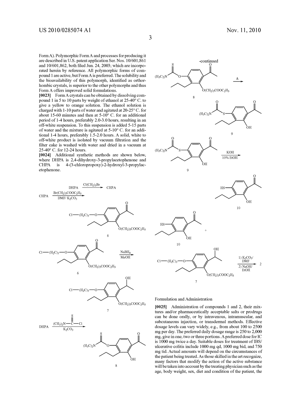 PHENOXYALKYLCARBOXYLIC ACID DERIVATIVES IN THE TREATMENT OF IRRITABLE BOWEL SYNDROME - diagram, schematic, and image 11