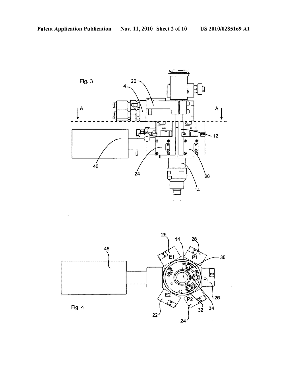 APPARATUS FOR BLOW MOULDING PLASTIC PREFORMS HAVING A REDUCED DEAD VOLUME - diagram, schematic, and image 03