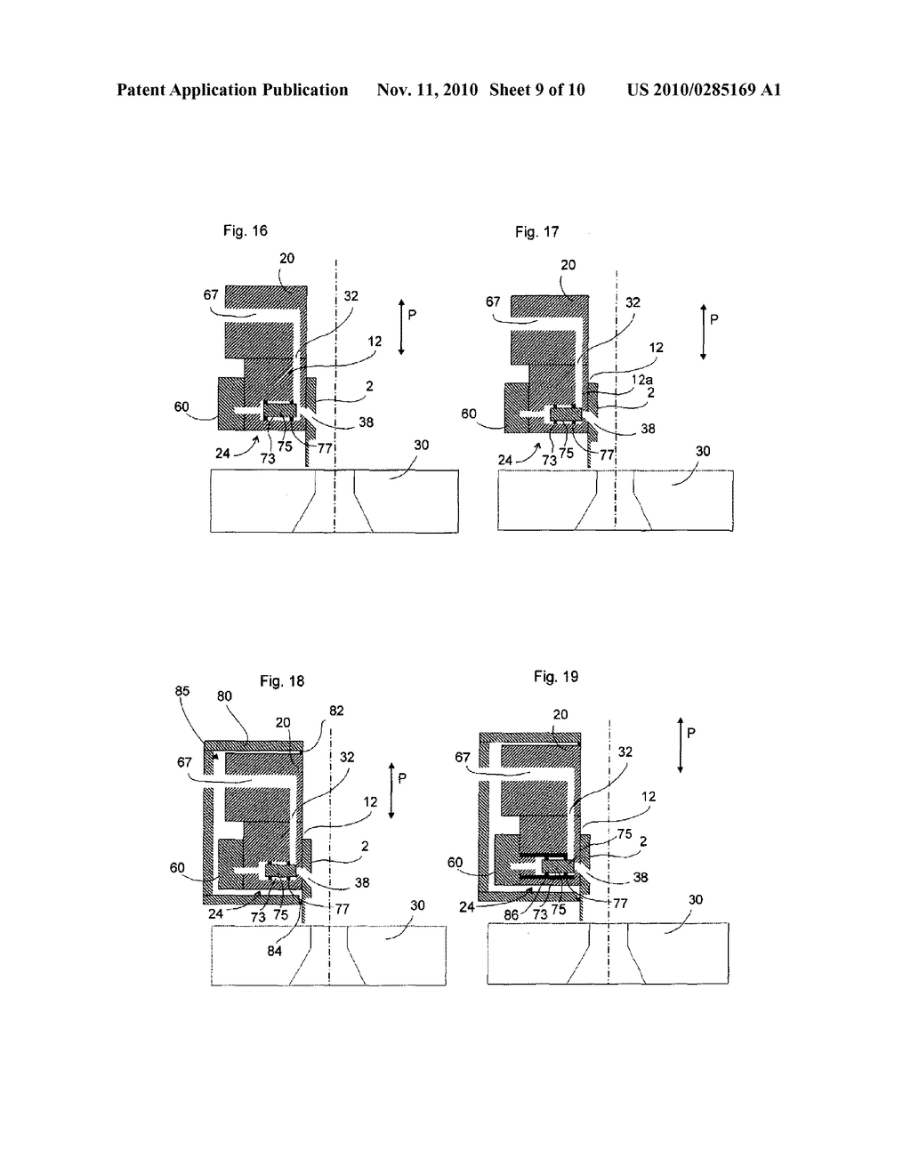 APPARATUS FOR BLOW MOULDING PLASTIC PREFORMS HAVING A REDUCED DEAD VOLUME - diagram, schematic, and image 10