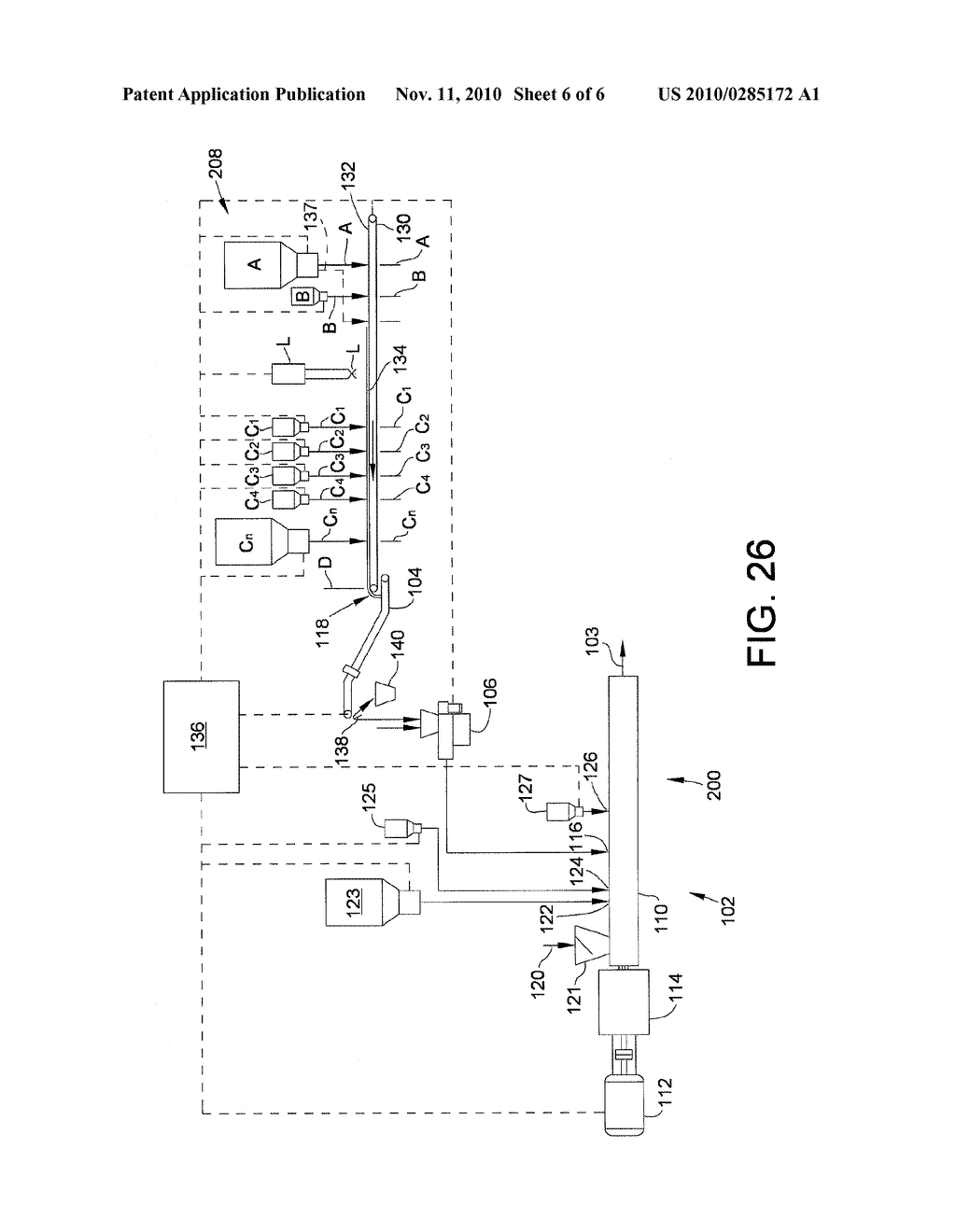 Metered Conveyor Feed System For Gum Components - diagram, schematic, and image 07