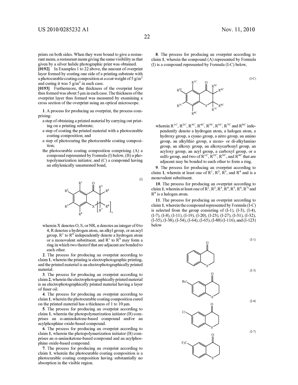 PROCESS FOR PRODUCING AN OVERPRINT - diagram, schematic, and image 23