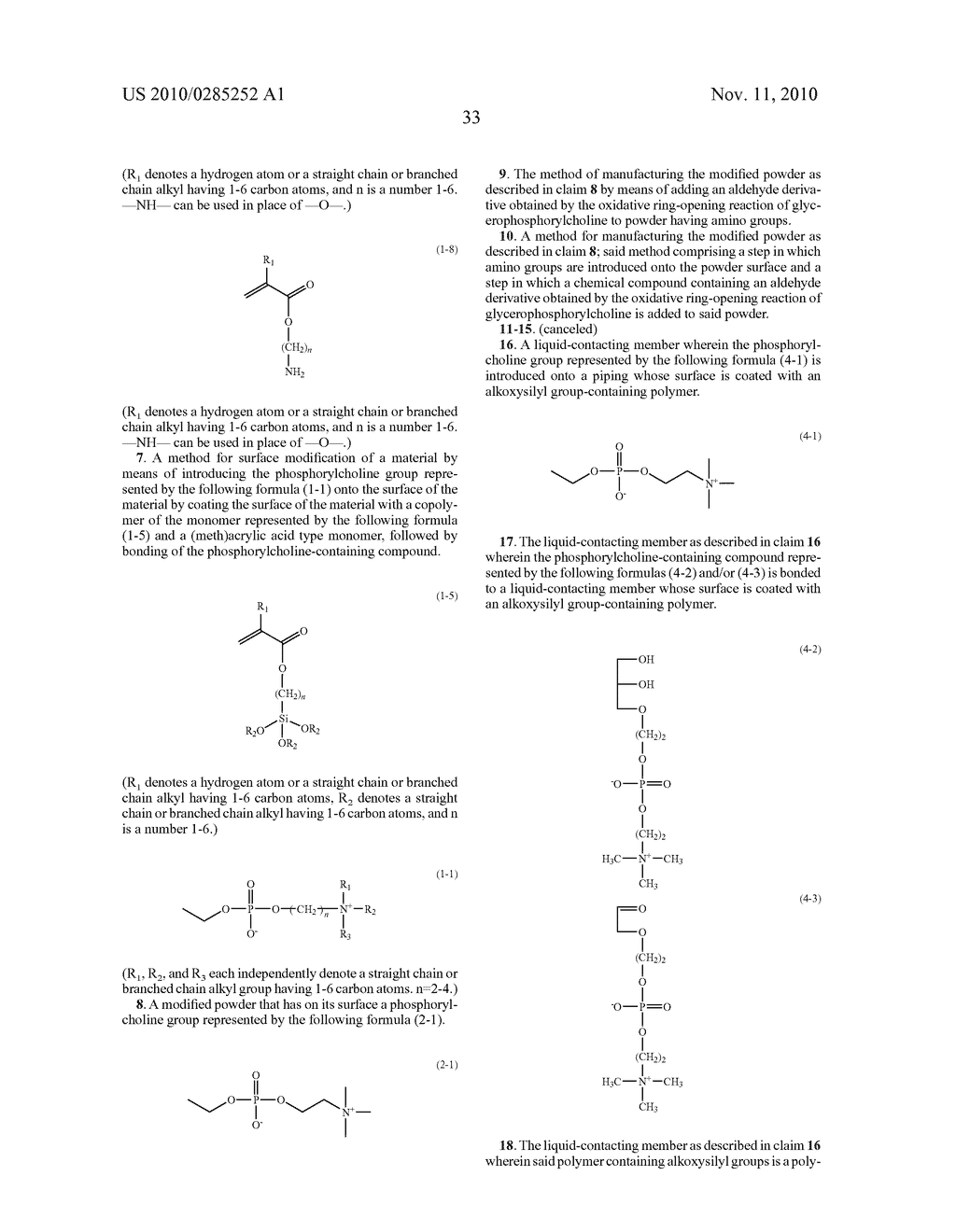 Method Of Modifying Surface Of Material - diagram, schematic, and image 46