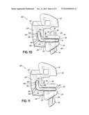 ORTHODONTIC BRACKET HAVING A LINGUALLY BIASED CLOSURE MEMBER AND ASSOCIATED METHOD diagram and image