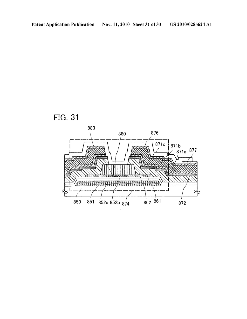 DISPLAY DEVICE AND MANUFACTURING METHOD OF THE SAME - diagram, schematic, and image 32