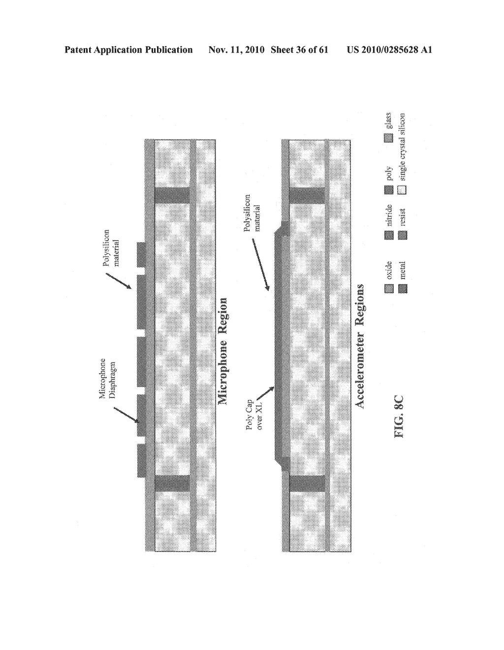 Micromachined microphone and multisensor and method for producing same - diagram, schematic, and image 37