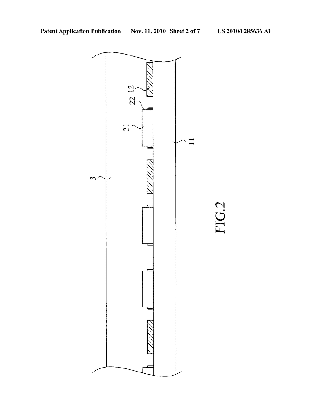 MANUFACTURING METHOD OF A PACKAGING STRUCTURE OF ELECTRONIC COMPONENTS - diagram, schematic, and image 03