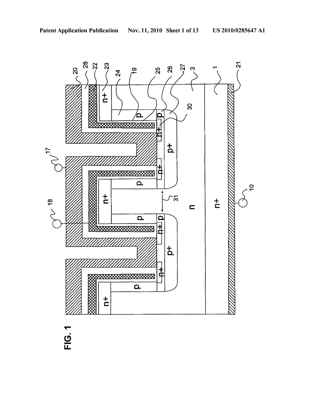 INSULATED GATE SILICON CARBIDE SEMICONDUCTOR DEVICE AND METHOD FOR MANUFACTURING THE SAME - diagram, schematic, and image 02