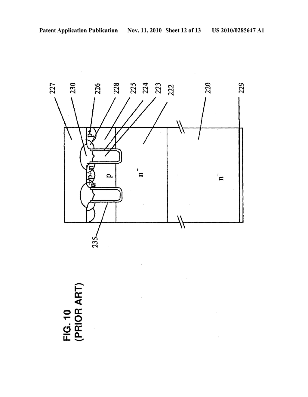 INSULATED GATE SILICON CARBIDE SEMICONDUCTOR DEVICE AND METHOD FOR MANUFACTURING THE SAME - diagram, schematic, and image 13