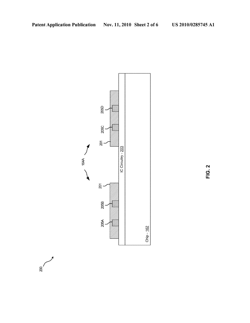 METHOD AND SYSTEM FOR CHIP TO CHIP COMMUNICATION UTILIZING SELECTABLE DIRECTIONAL ANTENNAS - diagram, schematic, and image 03