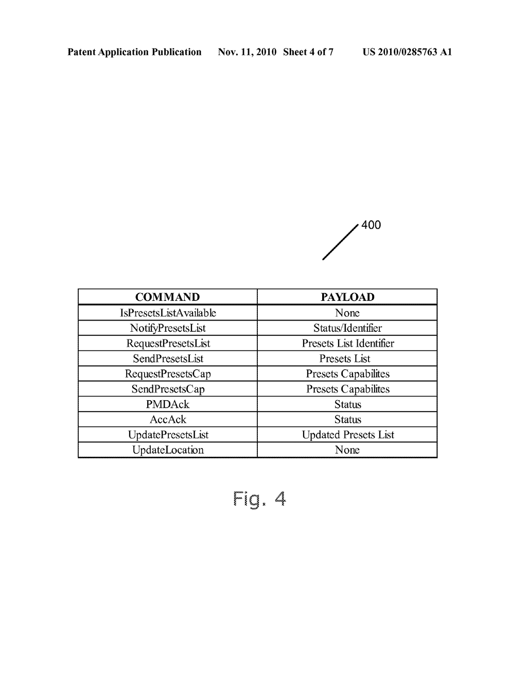 COMMUNICATING RADIO PRESETS BETWEEN A PORTABLE MEDIA PLAYER AND AN ACCESSORY - diagram, schematic, and image 05