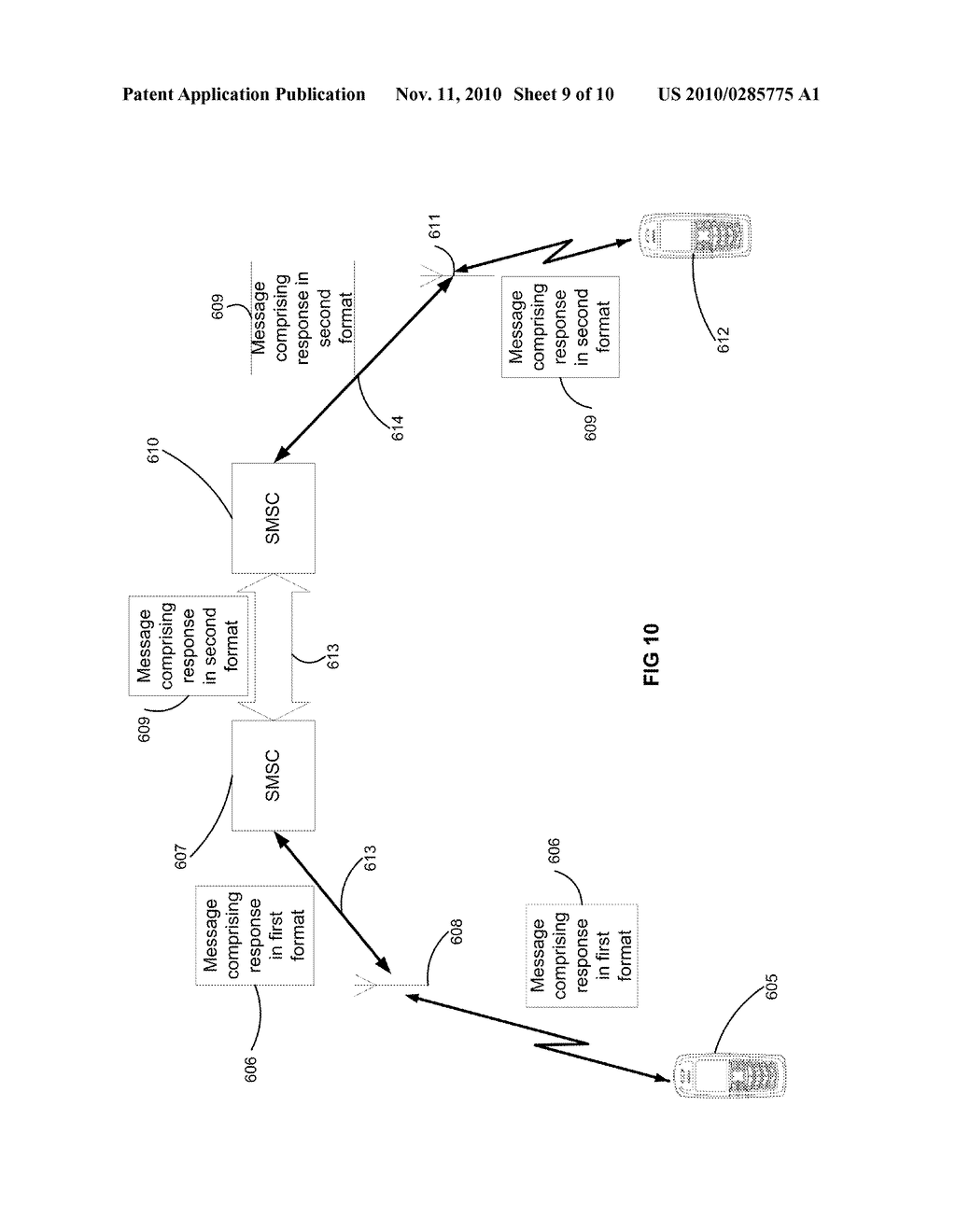 METHOD AND A SYSTEM FOR RAPID AWARENESS, RECOGNITION, AND RESPONSE TO DIGITAL MESSAGES - diagram, schematic, and image 10