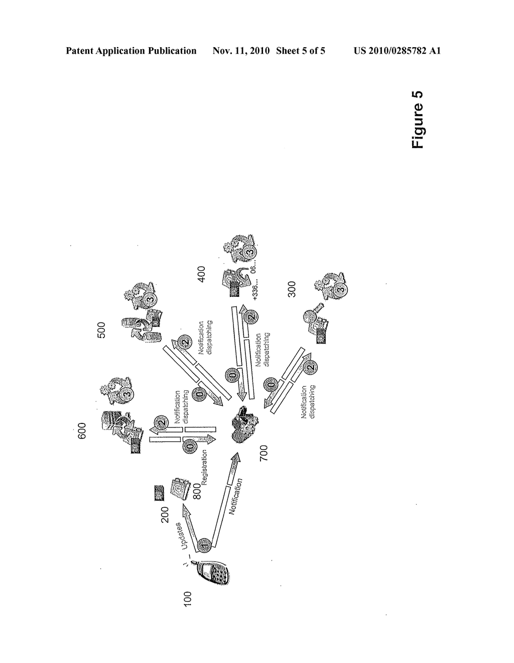 METHOD AND DEVICE TO INFORM OF DATABASE UPDATE ON A TERMINAL SYSTEM OF AN END-USER - diagram, schematic, and image 06