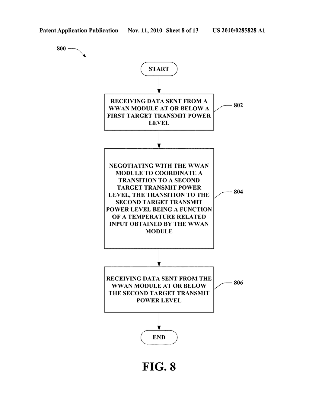 THROTTLING TRANSMIT POWER IN A WWAN DEVICE BASED UPON THERMAL INPUT - diagram, schematic, and image 09