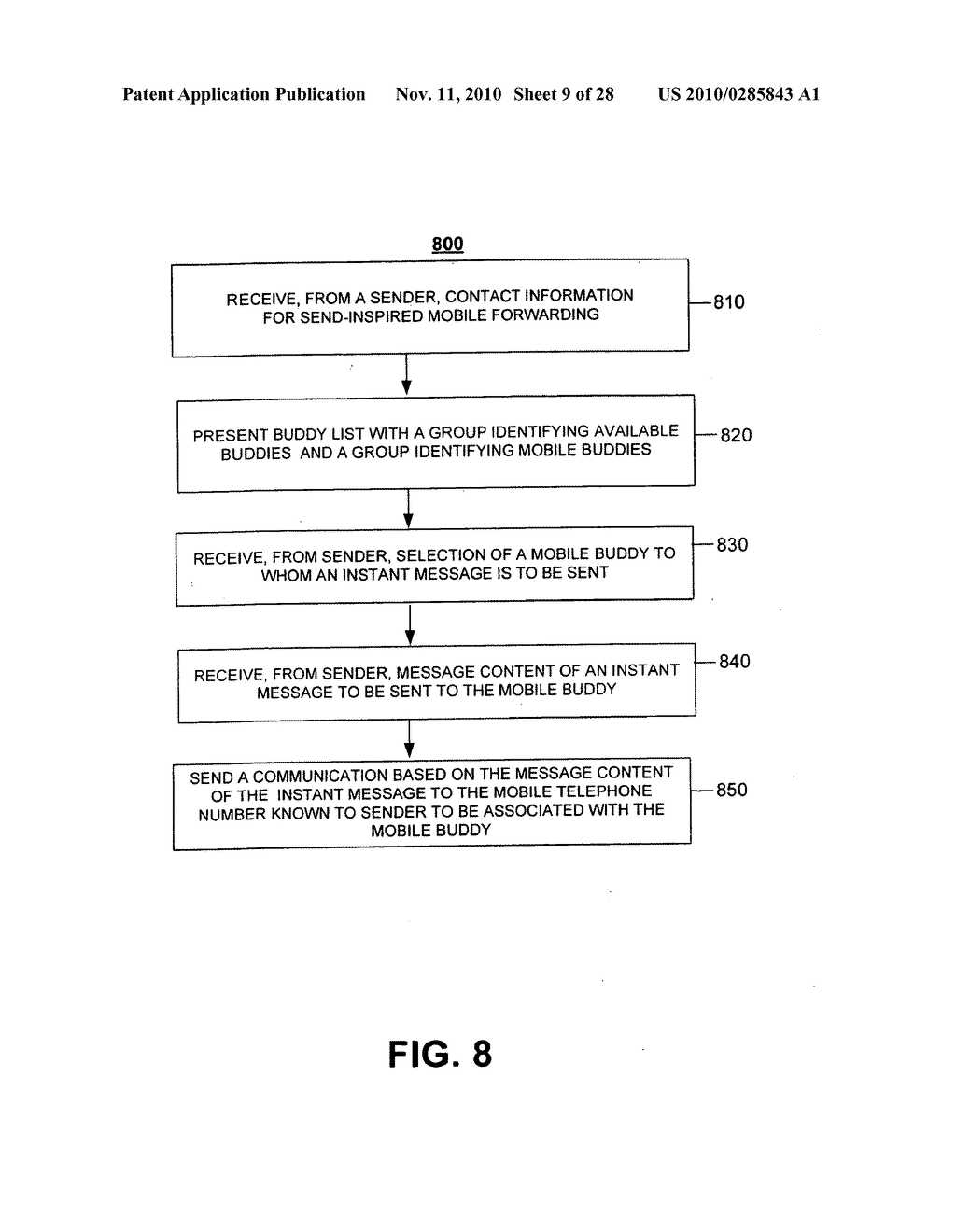 Prohibiting mobile forwarding - diagram, schematic, and image 10