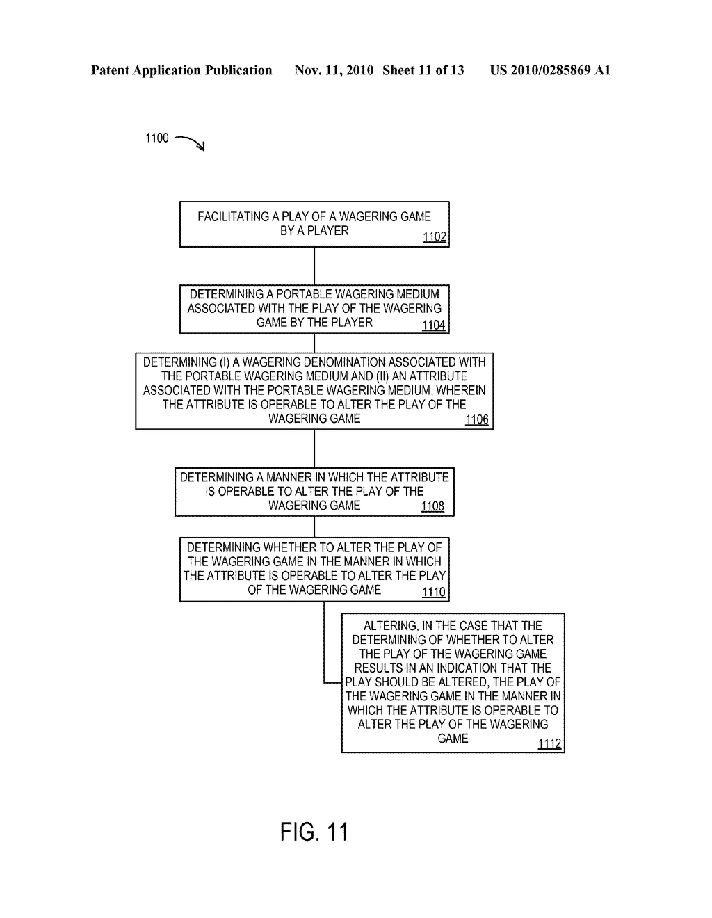 GAMEPLAY-ALTERING PORTABLE WAGERING MEDIA - diagram, schematic, and image 12