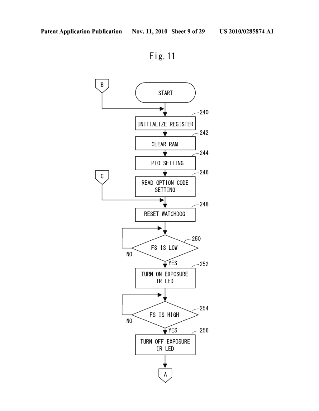 METHOD AND APPARATUS FOR DETECTING AN IMAGE OF A REFLECTIVE OBJECT - diagram, schematic, and image 10