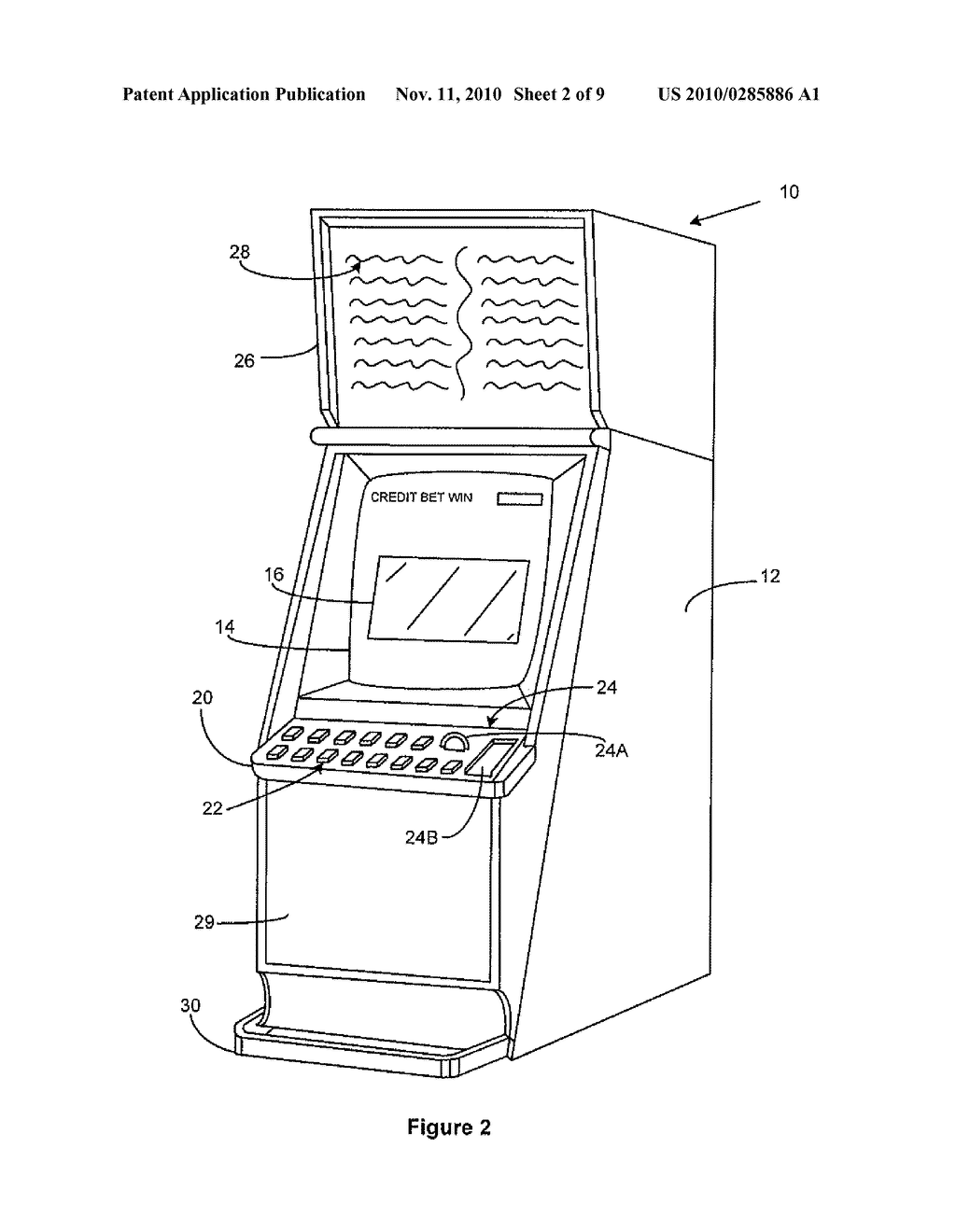 GAMING SYSTEM, A METHOD OF GAMING AND A LINKED GAME CONTROLLER - diagram, schematic, and image 03