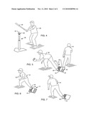 BASEBALL AND SOFTBALL TRAINING DEVICE diagram and image