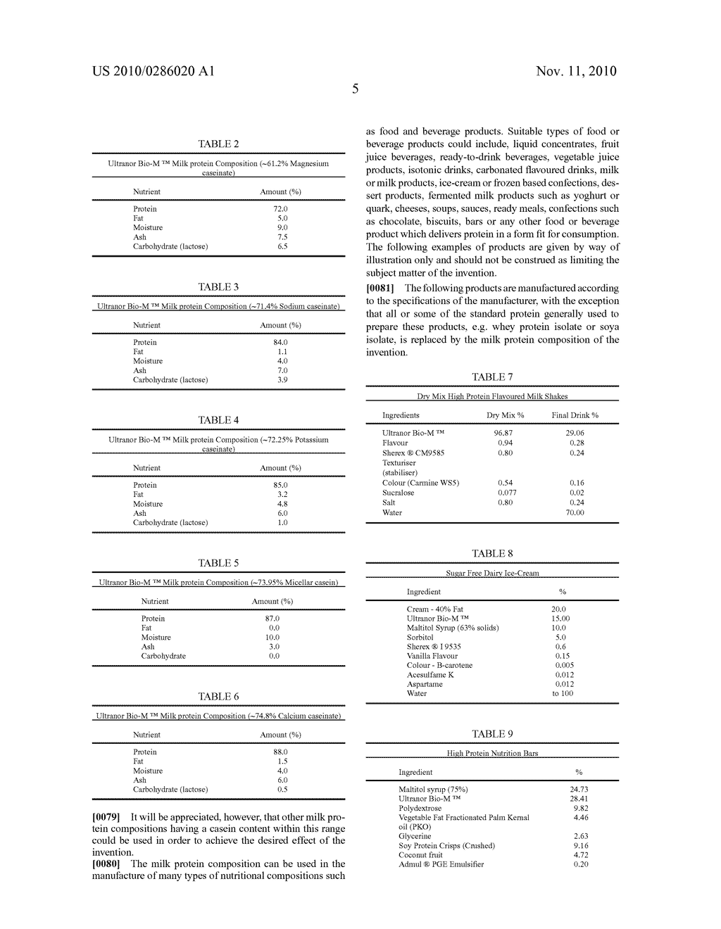  MILK PROTEIN COMPOSITION AND USE THEREOF - diagram, schematic, and image 13