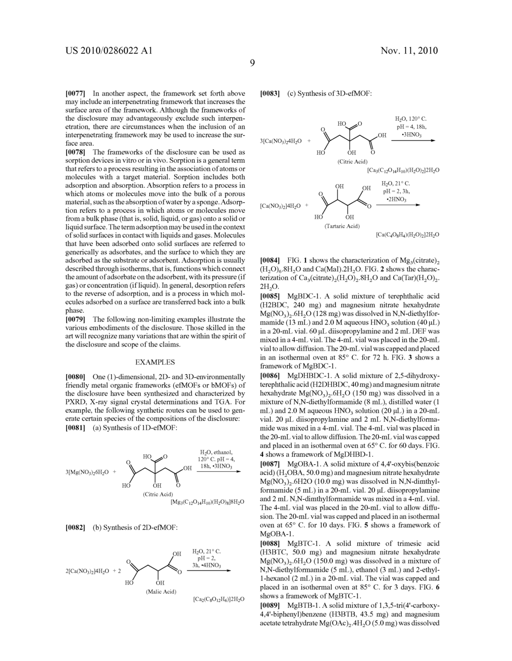 EDIBLE AND BIOCOMPATIBLE METAL-ORGANIC FRAMEWORKS - diagram, schematic, and image 19