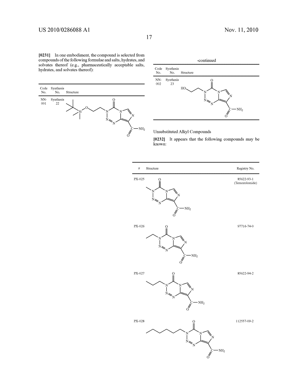 3-Substituted-4-Oxo-3,4-Dihydro-Imidazo[5,1-d][1,2,3,5-Tetrazine-8-Carboxy- lic Acid Amides and Their Use - diagram, schematic, and image 18