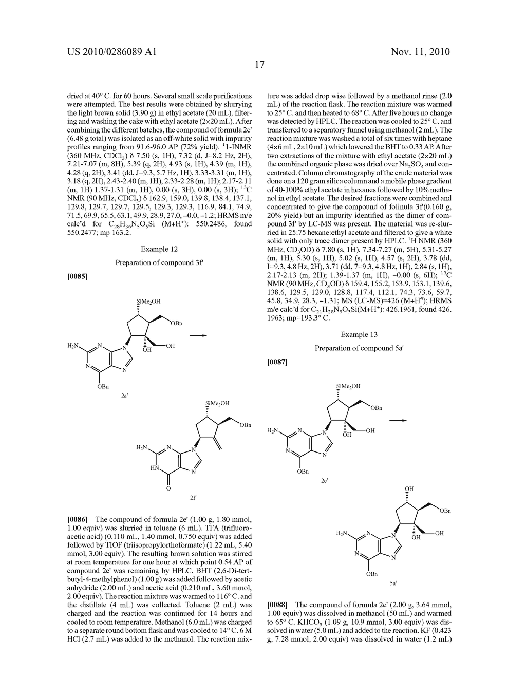 Process for the Preparation of Entecavir and Novel Intermediates Thereof Via Carbon-Silicon Oxidation - diagram, schematic, and image 18