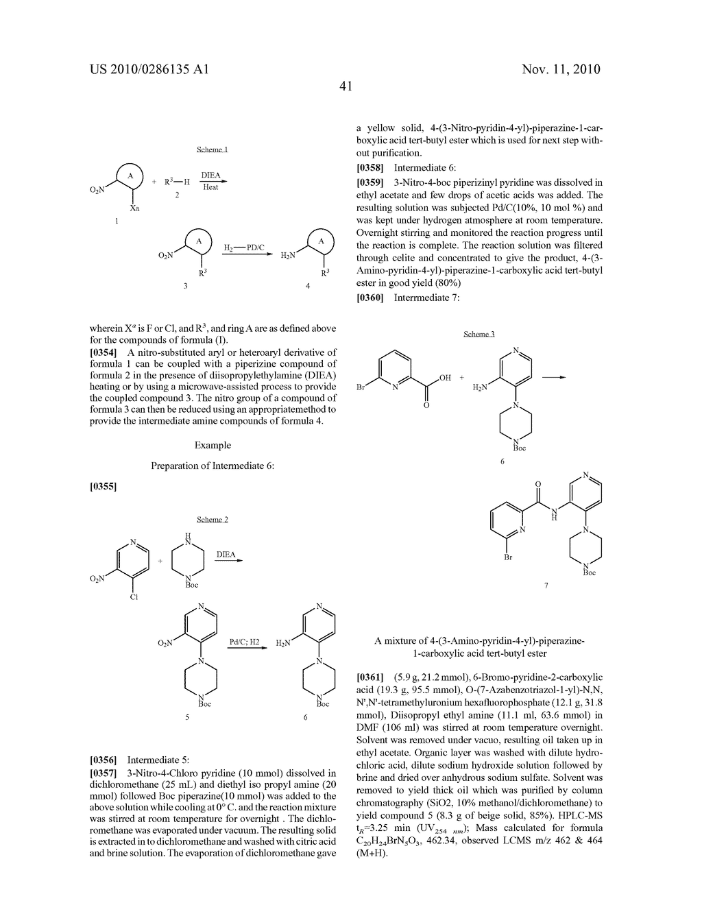 HETEROCYCLIC AMIDE COMPOUNDS AS PROTEIN KINASE INHIBITORS - diagram, schematic, and image 42