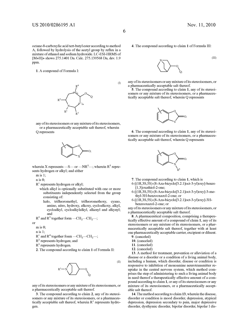 NOVEL BENZOOXAZOL-AND BENZOOXATHIOL-2-ONE DERIVATIVES AND THEIR USE AS MONOAMINE NEUROTRANSMITTER RE-UPTAKE INHIBITORS - diagram, schematic, and image 07