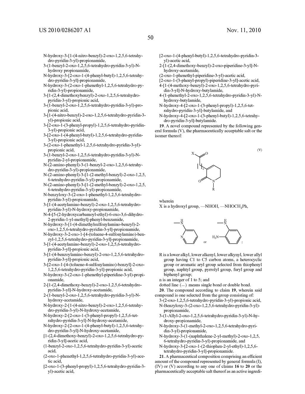 Novel 2-Oxo-Heterocyclic Compounds And The Pharmaceutical Compositions Comprising The Same - diagram, schematic, and image 51