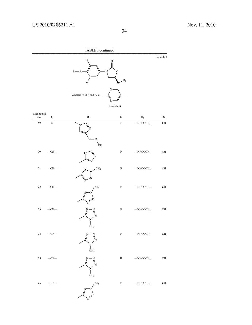 OXAZOLIDINONE DERIVATIVES AS ANTIMICROBIALS - diagram, schematic, and image 35