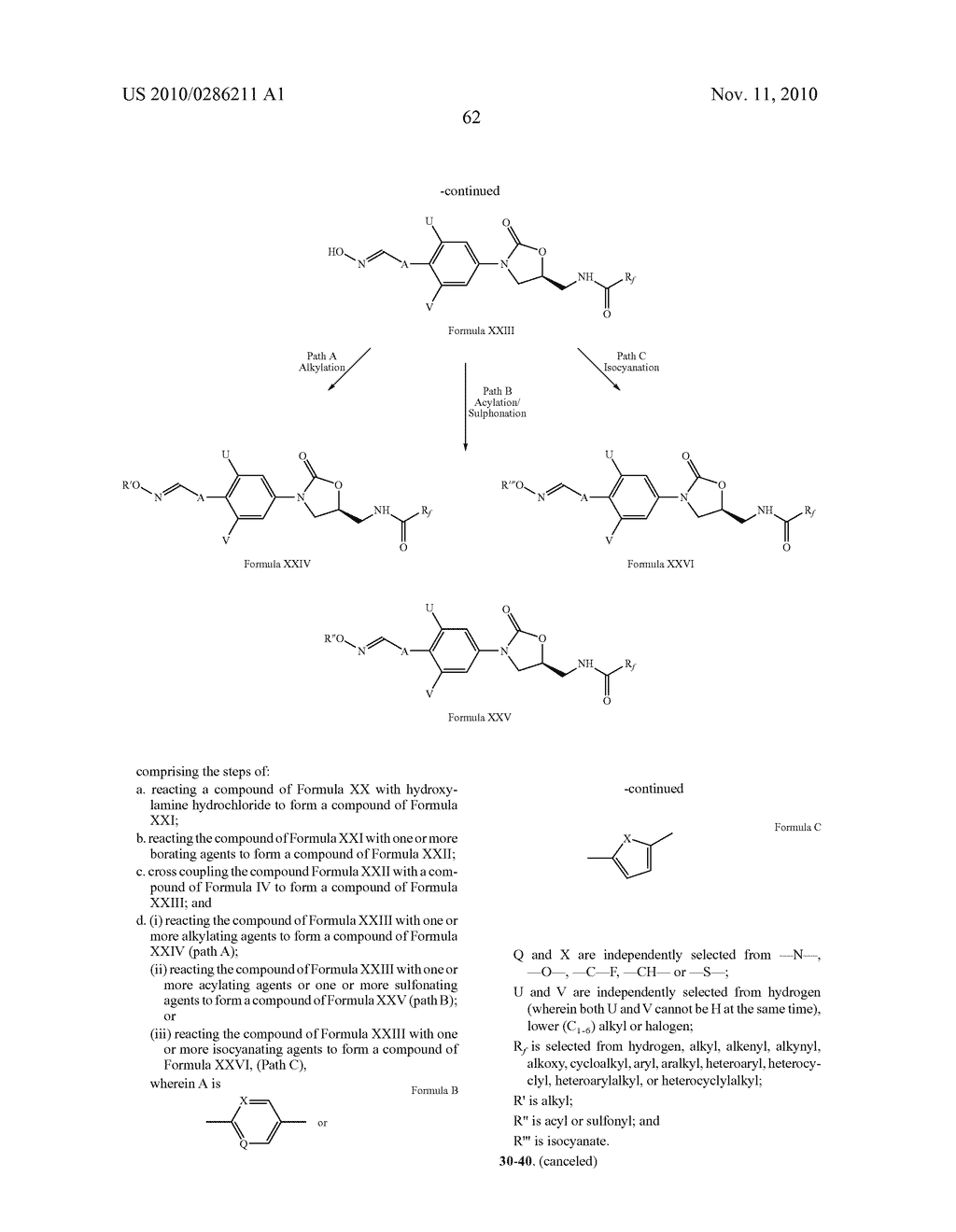 OXAZOLIDINONE DERIVATIVES AS ANTIMICROBIALS - diagram, schematic, and image 63