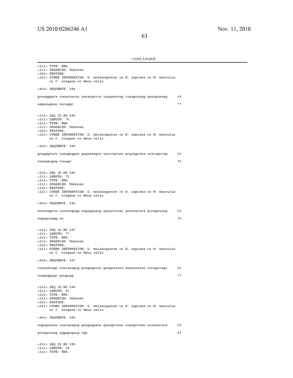 IDENTIFICATION OF NOVEL GENES CODING FOR SMALL TEMPORAL RNAS - diagram, schematic, and image 123